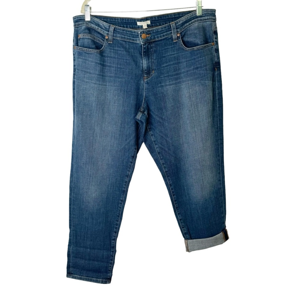 Eileen Fisher Cropped Jeans Size 16 - Picture 5 of 6